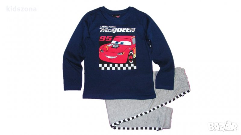 Детска пижама Cars 3, 4, 5, 6, 7 и 8 г. - М1-2, снимка 1