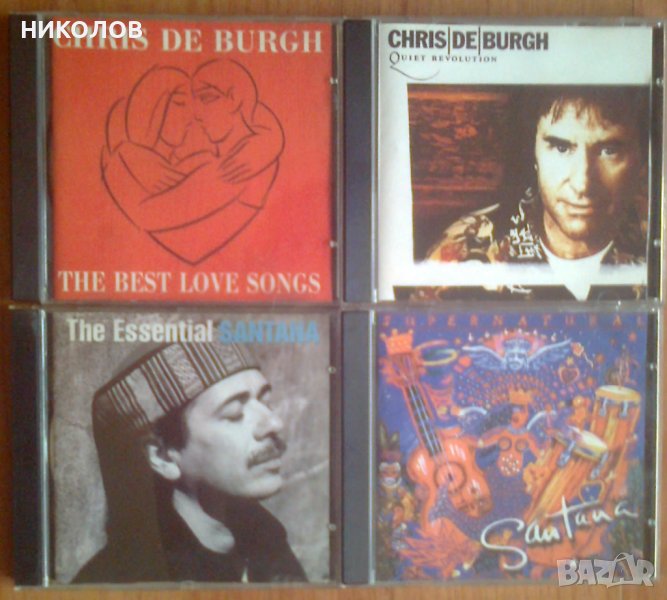 ДИСКОВЕ  CHRIS DE BURGH / SANTANA, снимка 1
