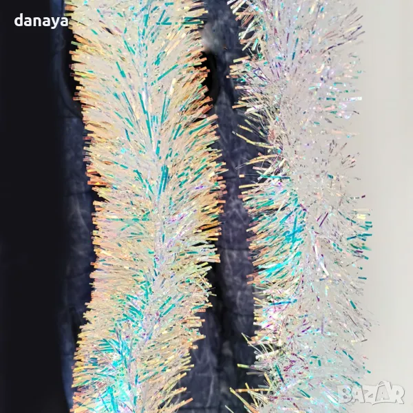 5400 Блестящ и изящен коледен гирлянд, 2 метра, снимка 1
