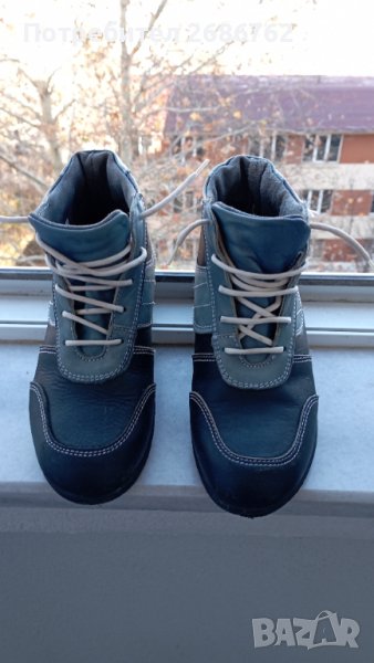 Детски боти естествена кожа номер 32, снимка 1