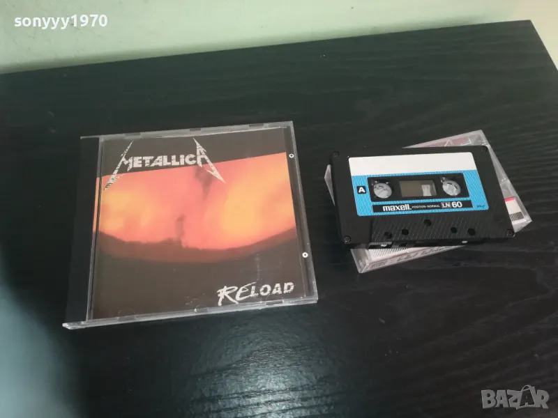 METALLICA RELOAD COPY TO MAXELL TAPE 0611241720, снимка 1