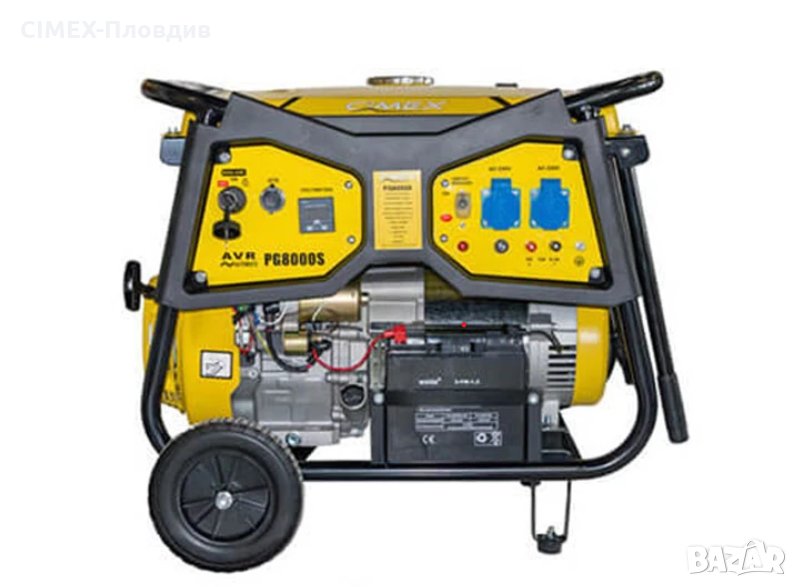 Авариен генератор за ток 6.5 kW, AVR + ATS табло за автоматичен старт, снимка 1