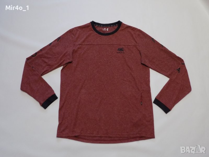 блуза maloja фанела тениска горнище мъжка планина туризъм оригинална L, снимка 1