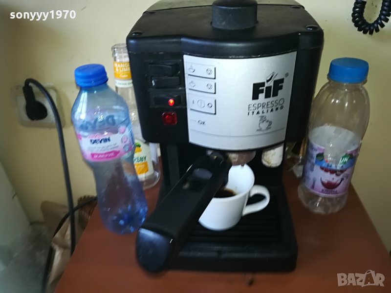 FIF COFFE-MADE IN ITALY-КАФЕМАШИНА, снимка 1