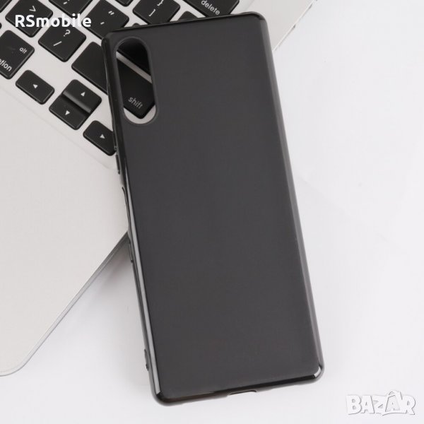 Sony Xperia L4 - Черен Силиконов Кейс Гръб MATT, снимка 1