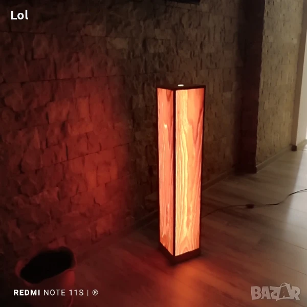 Декоративна  лампа. Ръчна изработка, снимка 1