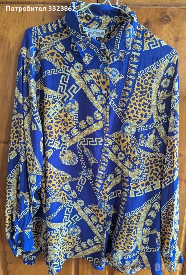 Дамска копринена риза , снимка 1