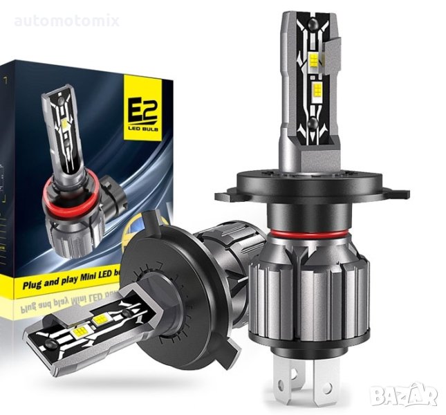 Диодни крушки H4 35W,12V - 282203, снимка 1