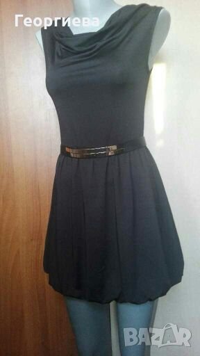 Кокетна черна рокля👗🍀S р-р👗🍀арт.1001, снимка 1