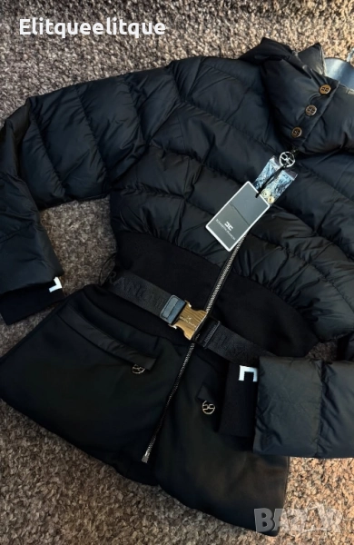 зимно яке с колан елизабет франчи , снимка 1