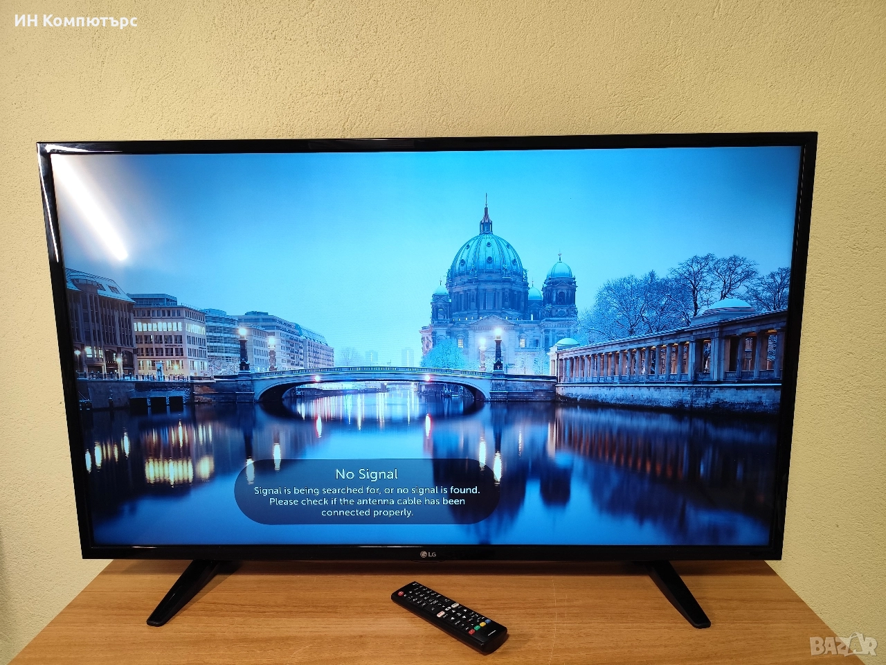 Продавам смарт телевизор с лед подсветка LG 43UH603V, снимка 1