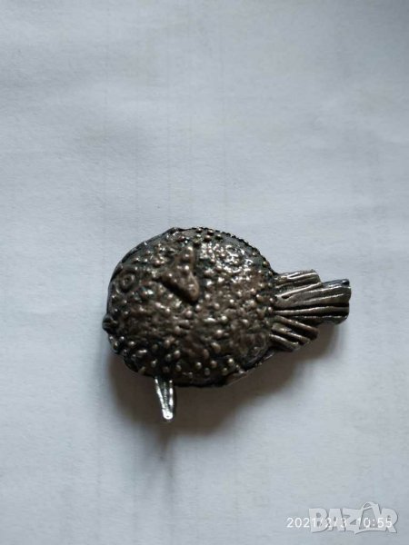 Малка посребрена рибка вносна, снимка 1