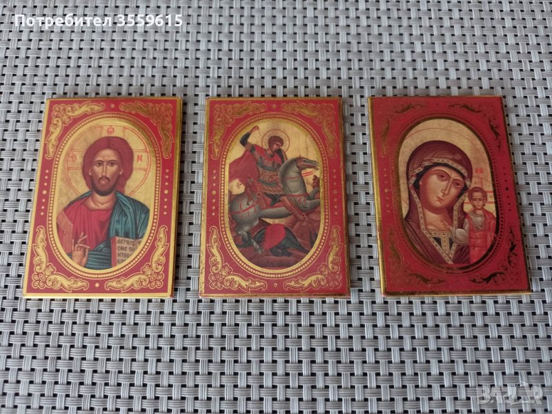 магнит икона от Рилския манастир , снимка 1