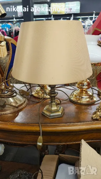 нощна лампа месинг, снимка 1