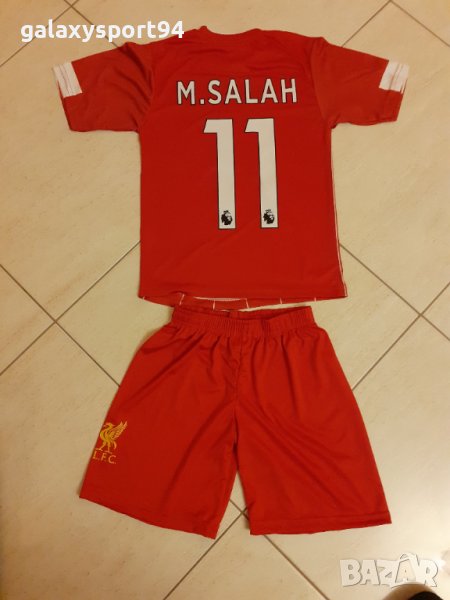 ПОДАРЪК 2ра топка Детски Екип САЛАХ Ливърпул /Шапка/Калци /Топка, снимка 1