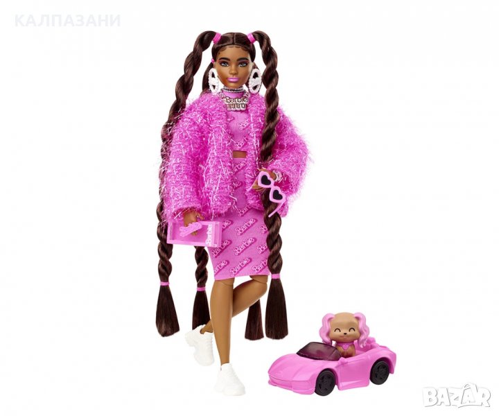  Кукла Barbie - Екстра: С лого от 80-те HHN06, снимка 1