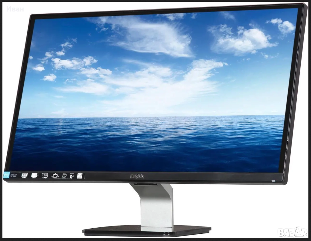 Монитор 23" Dell S2340L   IPS, снимка 1