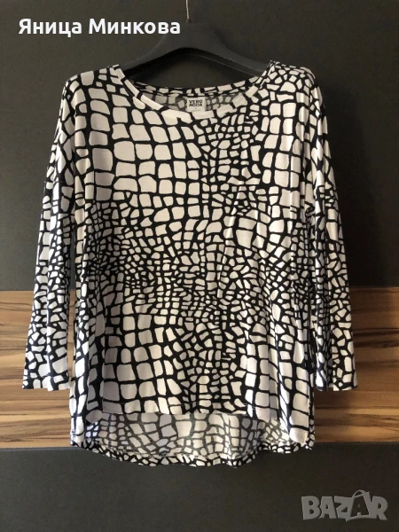Дамска блуза с 7/8 ръкав, снимка 1