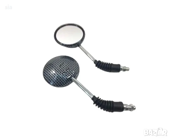 Огледала за мотор с преходници 8/10мм, 2бр, БС08, снимка 1