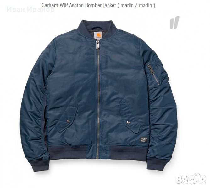 яке бомбер  Carhartt WIP Ashton Bomber  размер S, снимка 1