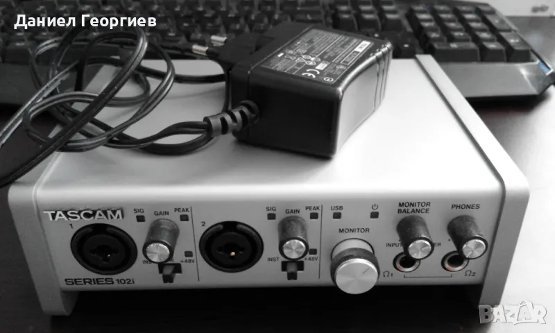 Звукова карта Tascam SERIES 102I, снимка 1