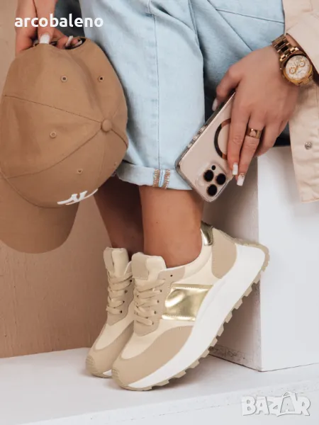 Дамски равни кецове NEWSTREET, снимка 1