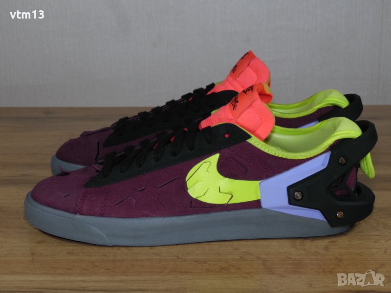 Нови! Nike Blazer Low Acronym Night Maroon - 39 / 40 и 40,5 номер Оригинални!, снимка 1
