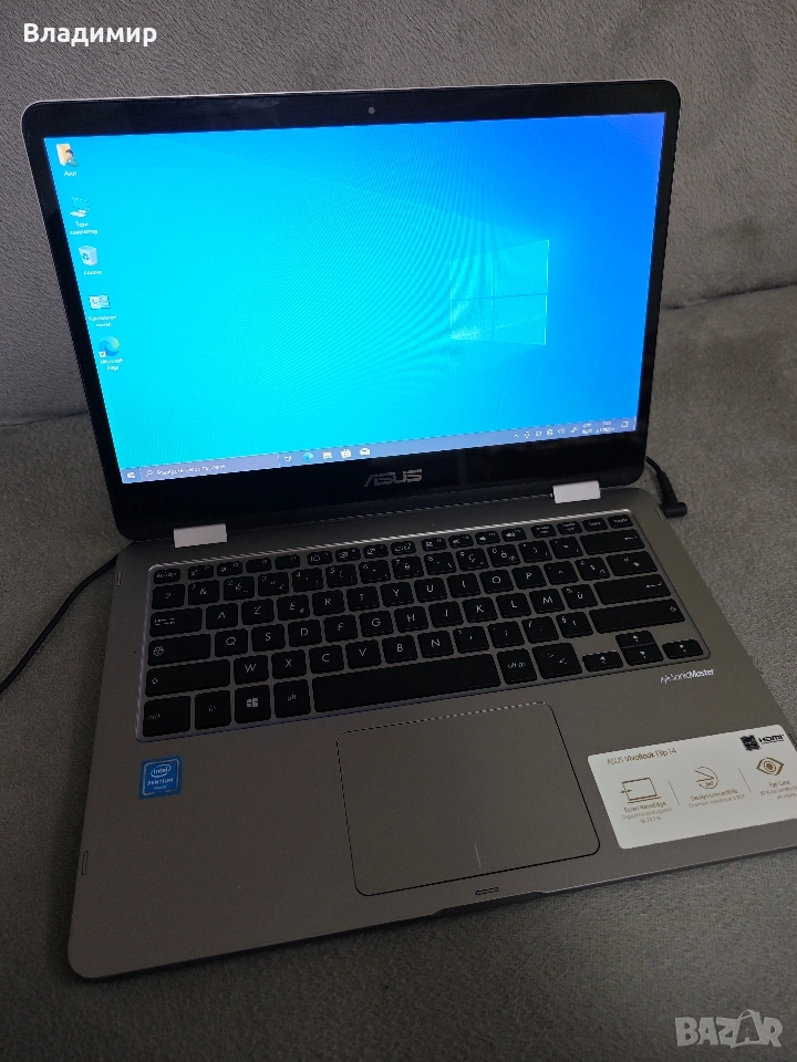 Лаптоп Asus VivoBook Flip 14 , снимка 1
