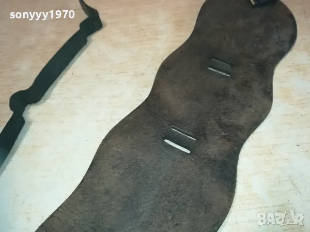 КОЖЕН КОЛАН ЕСТ.КОЖА МЕД МЕСИНГ 0311241212, снимка 14 - Антикварни и старинни предмети - 47820745