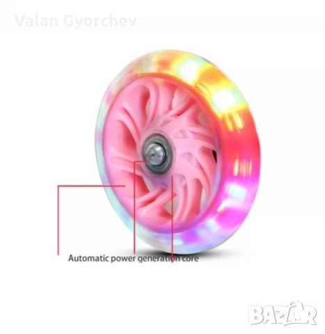 Детски скутер с LED светещи колела, снимка 4 - Други - 51465005