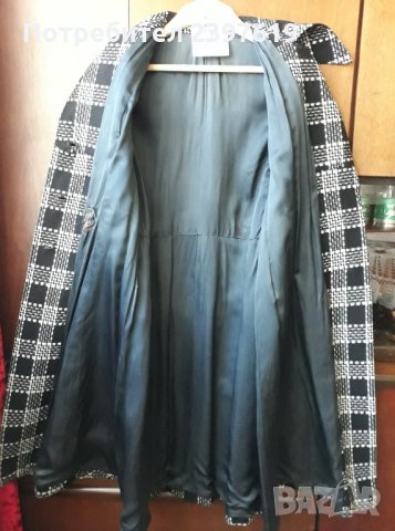 ДАМСКО ВЪЛНЕНО МАНТО - №14, снимка 3 - Палта, манта - 29337304