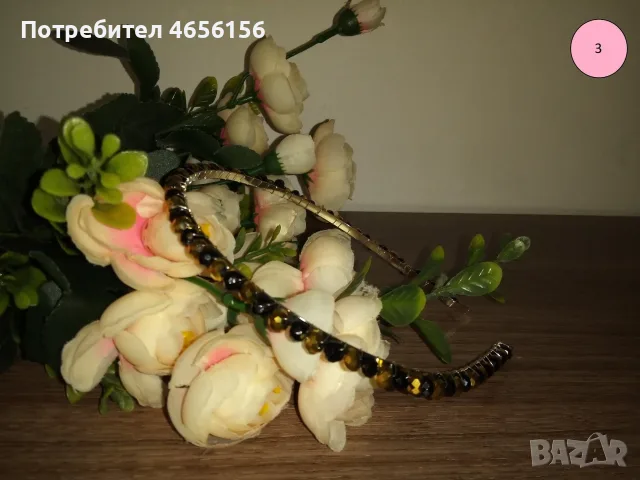 Диадеми с перли и кристали 4 €, снимка 3 - Аксесоари за коса - 56543709