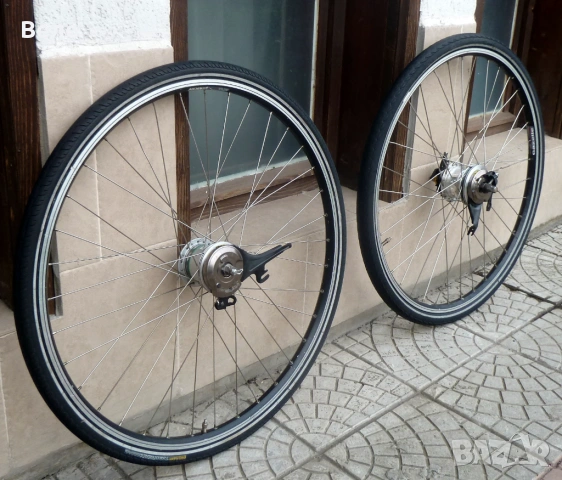 Комплект капли 28 цола ГАЗЕЛЕ! Нексус 7 с ролерни спирачки! С гумите!, снимка 3 - Части за велосипеди - 53087277