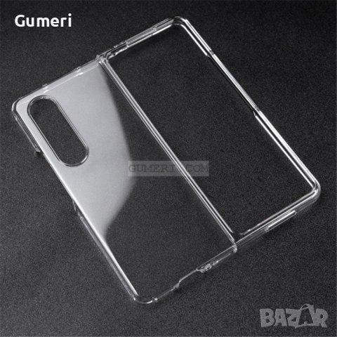 Samsung Galaxy Z Fold4 Твърд Прозрачен Гръб, снимка 3 - Калъфи, кейсове - 38182346