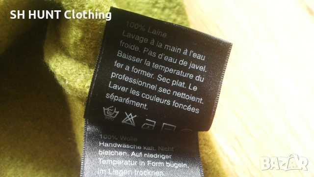 HELLY HANSEN 100% Wool Jacket размер L горница 100% Вълна - 2605, снимка 12 - Пуловери - 54333378