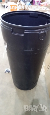 Бидон за дъждовна вода – 230 литра, счупен капак , снимка 2 - Напояване - 52772769