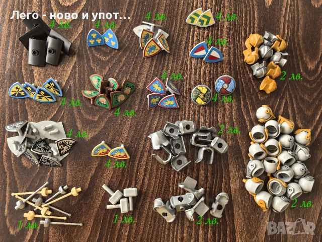 НОВИ LEGO минифигурки рицар пират сокол вълк форестмен /17 юли 2025/, снимка 13 - Колекции - 49567716