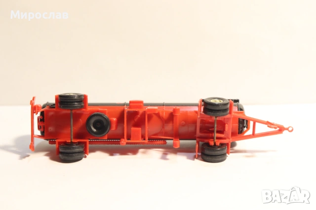 PERMOT PREFO SKODA H0 1/87 МОДЕЛ РЕМАРКЕ ЦИСТЕРНА КАМИОН, снимка 5 - Колекции - 53258885