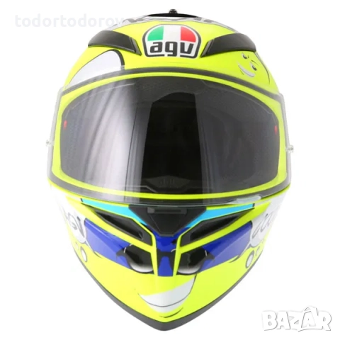 Топ цена Мото каска AGV K3 SV ROSSI MISSANO ,S 55-56см. очила,NEW, снимка 3 - Аксесоари и консумативи - 51935984