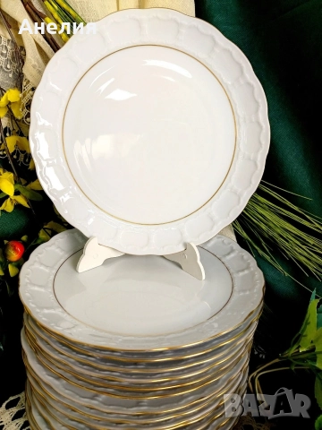 Krautheim Бавария бели сетове за кафе красота, снимка 5 - Чаши - 52741381