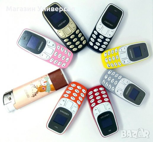 Мини телефон, BM10, с промяна на гласа, малък телефон, L8Star BM10, Nokia 3310 Нокия, mini telefon, снимка 2 - Други - 27000133