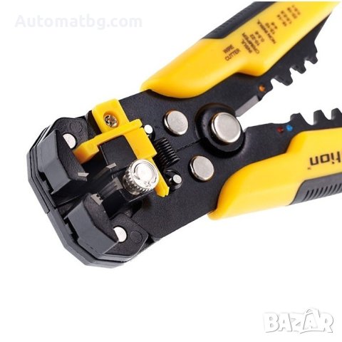 Комплект клещи Automat, Кримпващи с кабелни обувки, Жълт, снимка 3 - Аксесоари и консумативи - 42827186
