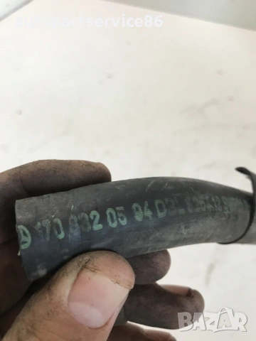 Воден маркуч за охлаждаща течност за Mercedes SLK R170 2.3K (2001) A1708320594, снимка 2 - Части - 53884896