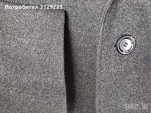 Vintage wool coat EU 52, снимка 3 - Палта - 38813318