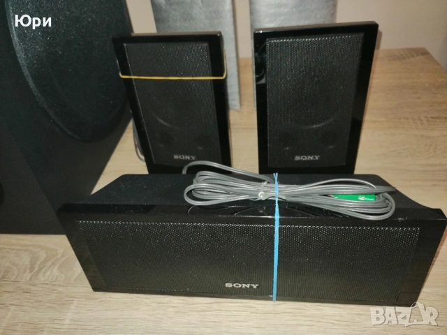 Продавам kомплект тонколони за домашно кино Sony 5+1 , снимка 3 - Тонколони - 53250602