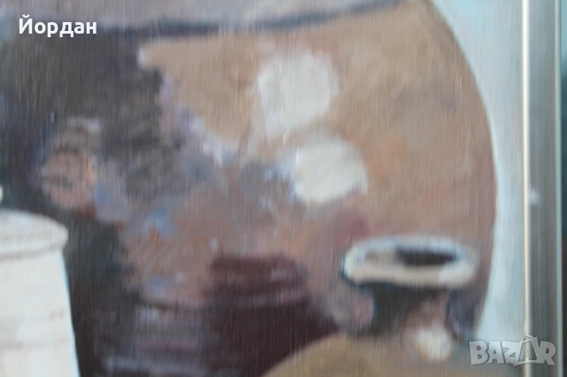 Натюрморт  масло върху платно, снимка 7 - Картини - 53113462