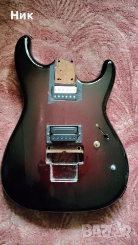 Махагоново тяло за китара 