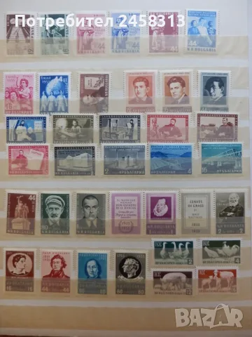 Марки България 1945-1959г., снимка 12 - Филателия - 55967948