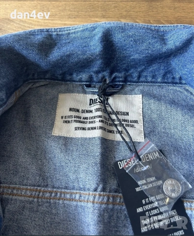 Дънково яке Diesel, снимка 7 - Якета - 54196159