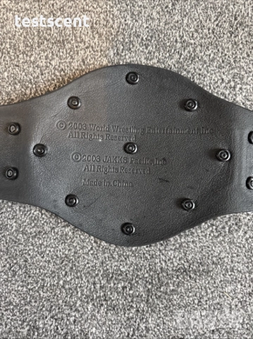 Шампионски пояс WWE World Heavyweight Championship световната титла в кеча Mattel детски belt колан, снимка 11 - Фигурки - 49886570
